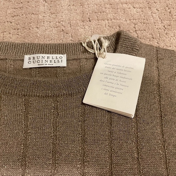 NWT Brunello Cucinelli sweater SZ S - Picture 4 of 11